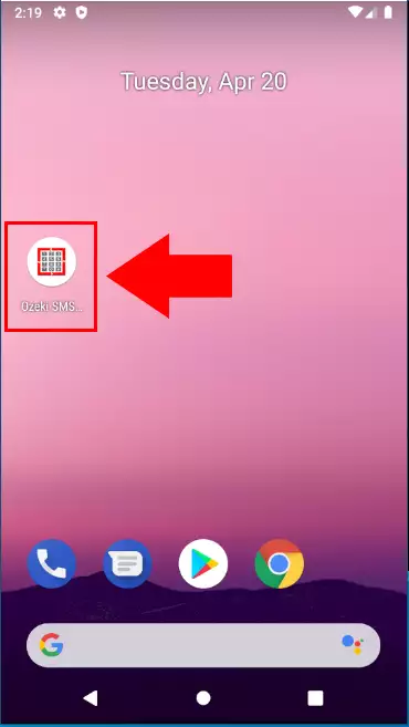 ozeki android smpp gateway icon