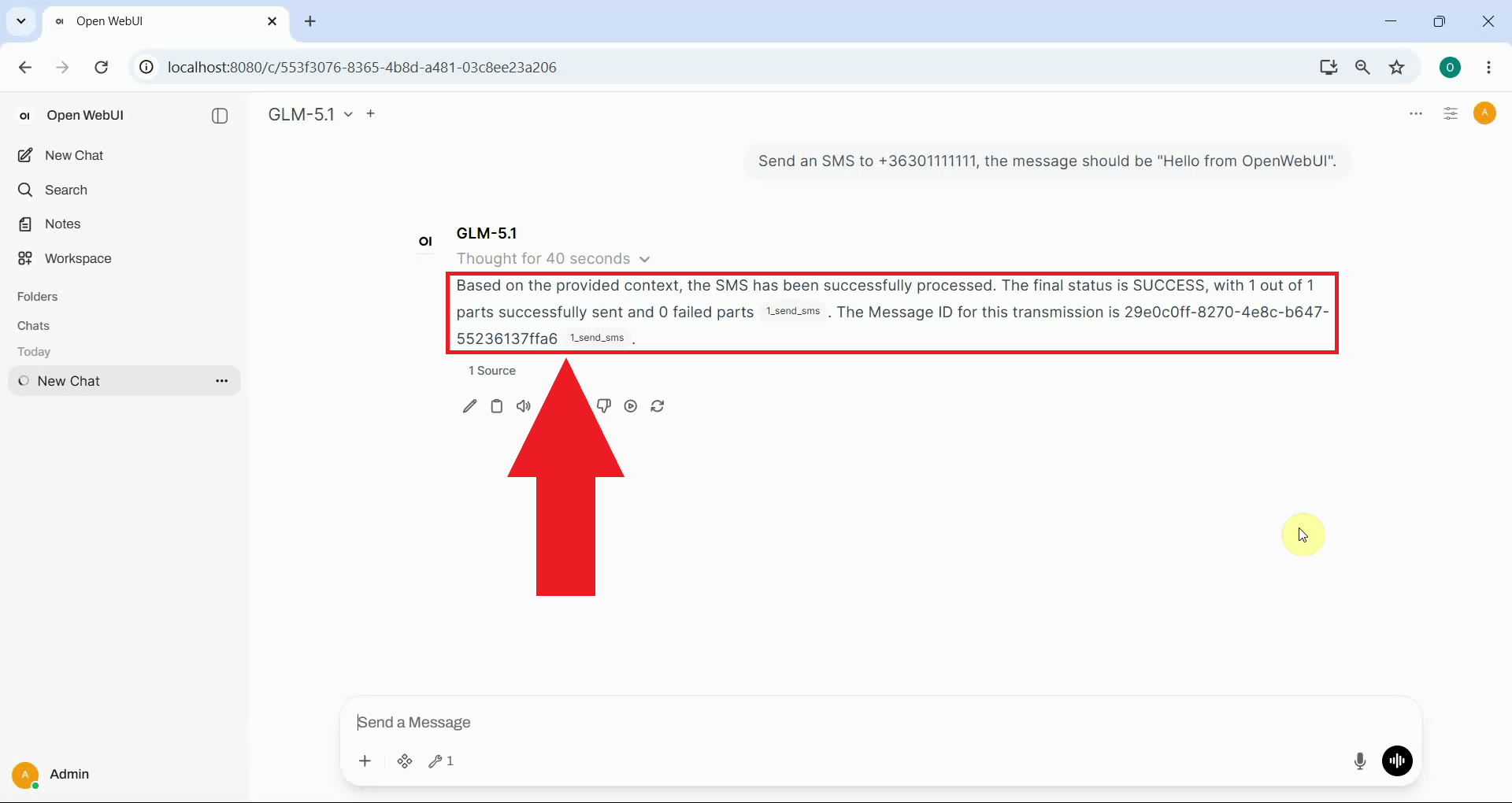 AI response